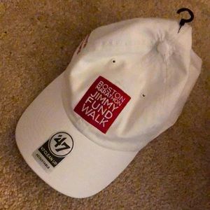 Boston marathon hat and shirt